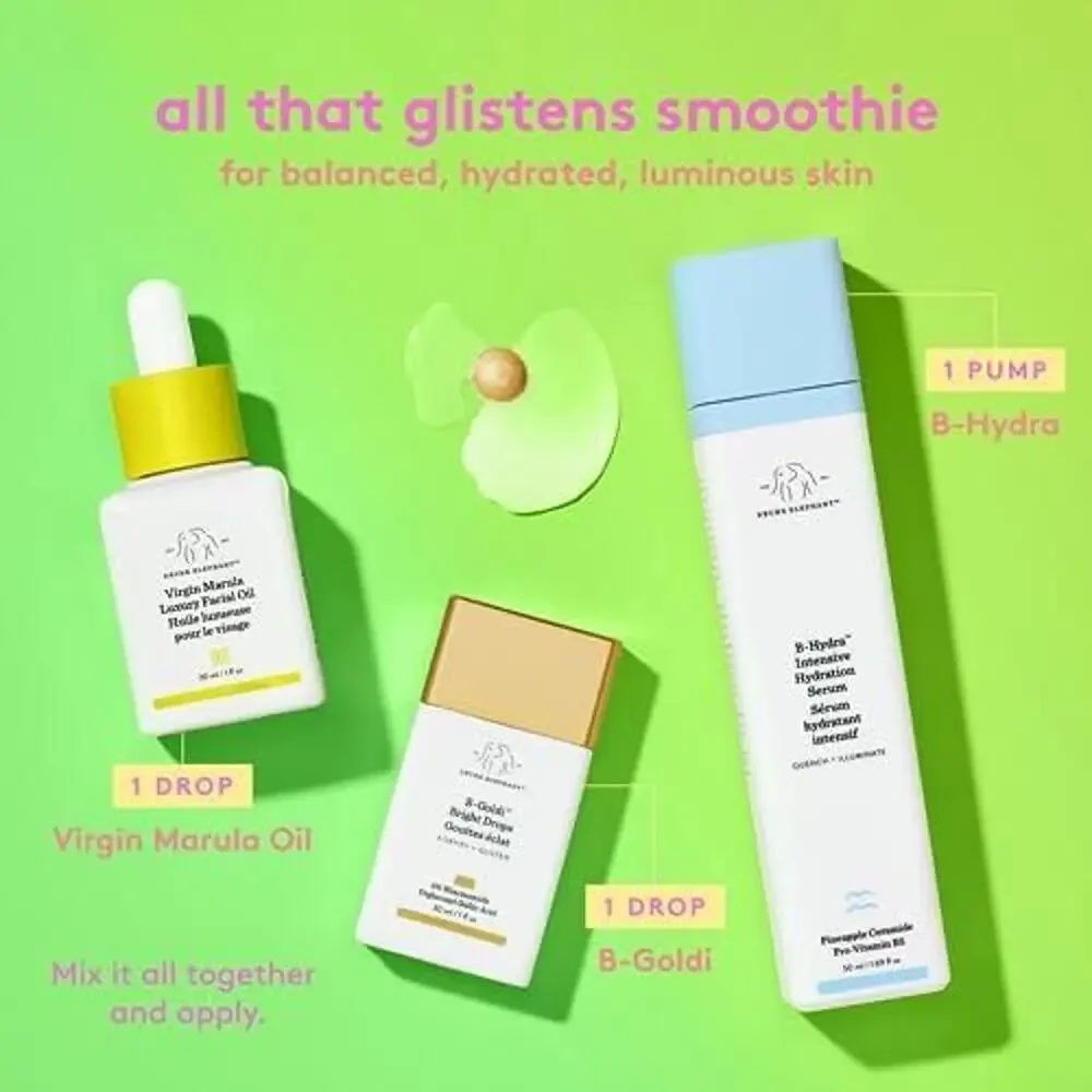 $38 Drunk Elephant NIB B-Goldi Bright Illuminating Drops with Niacinamide 1 FLOZ